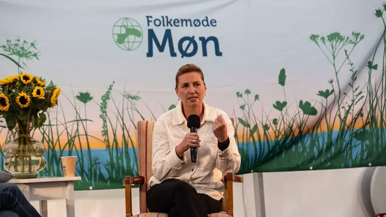 Mette Frederiksen til Folkemøde Møn